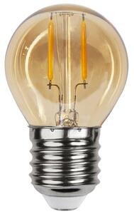 LED bulb E27 0.23 W G45 filament 24 V amber 4-pack