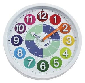 Tell The Time 31cm Wall Clock Multi