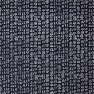 By the Metre Elements Odin Navy PVC
