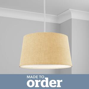 Made To Order French Drum Shade Beige
