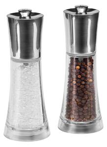 Cole & Mason Everyday Salt and Pepper Mill Gift Set Clear