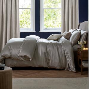 Dorma Silver 100% Silk Duvet Cover Silver