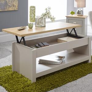 Lancaster Lift Up Coffee Table Lancaster Grey