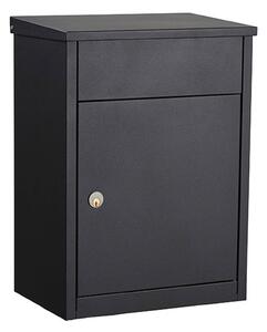 Allux 500S wall letterbox, black