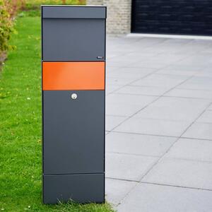 Stand letterbox Parcel anthracite