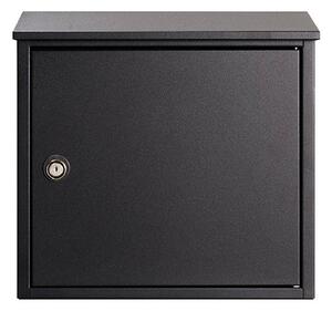 Allux 400S wall letterbox, black