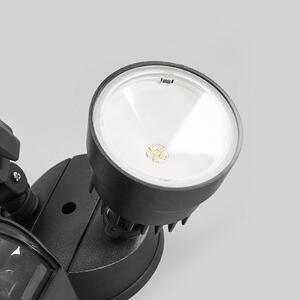 Shrimp LED outdoor spotlight with sensor, 12 W