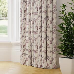 Honesty Made to Measure Curtains Purple/White