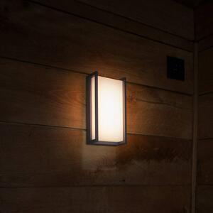 Qubo LED outdoor wall light, RGBW, smart