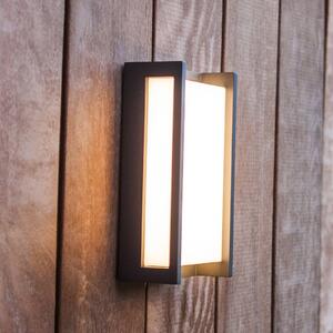 Qubo LED outdoor wall light, RGBW, smart