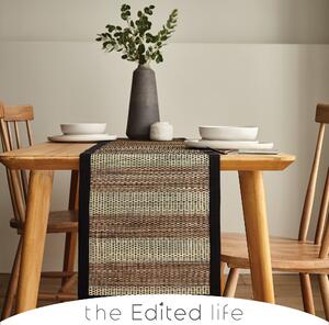 Coconut Stick Table Runner Brown