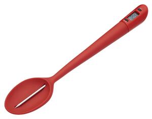 Homemade Silicone Thermo Spoon Red