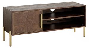 Gambit Small TV Unit for TVs up to 50" Dark Oak