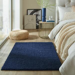 Snuggle Washable Rug Navy