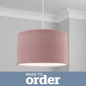 Made To Order Cylinder Shade Linoso Heather