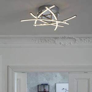 Cross tunable white LED ceiling light, 5-bulb
