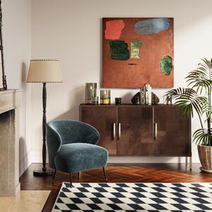 Gambit 3 Door Sideboard Dark Oak