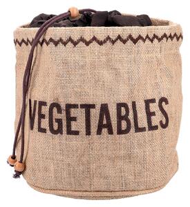 KitchenCraft Hessian Vegetable Preserving Bag Brown