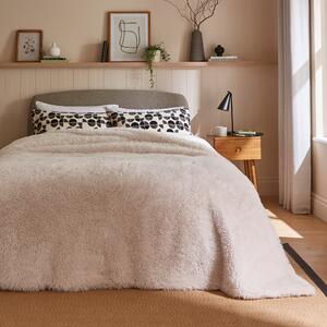 Kimberley Fur Bedspread 235x235 Natural (Beige)