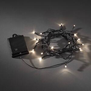 20-bulb LED string lights Martin, twilight sensor