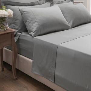 Dorma Smooth & Soft 300 Thread Count Cotton Sateen Flat Sheet