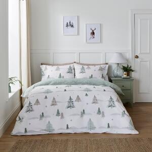 Pine Forest Cosy Easycare Duvet Cover and Pillowcase Set