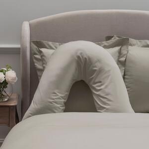 Dorma Smooth & Soft 300 Thread Count Cotton Sateen V-Shaped Pillowcase