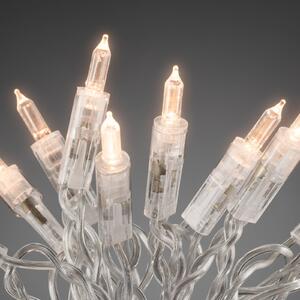 Warm white LED string lights Mini, 20 bulbs