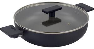 Scoville Ultra Lift Non Stick 28cm Shallow Casserole Dish Black