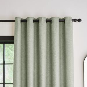 Bondi Sage Eyelet Curtains Sage (Green)