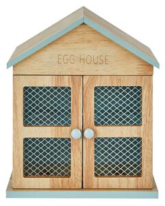 Lucy Goose Egg House Brown and Green