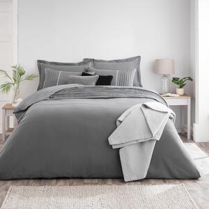 Ryleigh Duvet Cover and Pillowcase Set Charcoal