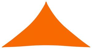Sunshade Sail Oxford Fabric Triangular 3.5x3.5x4.9 m Orange