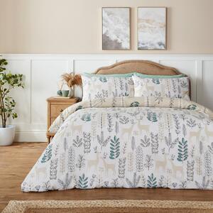 Stag Cosy Easycare Duvet Cover and Pillowcase Set