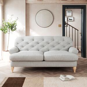 Canterbury 2 Seater Sofa Tonal Weave Silver