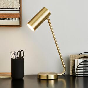 Lilou Integrated LED Dimmable Desk Lamp Gold