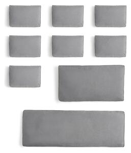 Elements Rope Corner Cushion Covers Grey