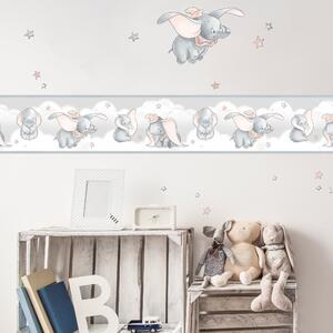 Disney Dumbo Wallpaper Border Grey