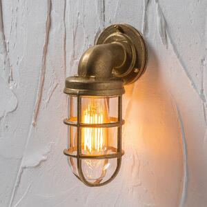Lupin Caged Hanging Outdoor Wall Light Bronze