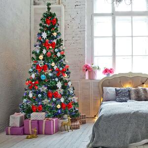 Costway Fibre Optic Christmas Tree - in Various Sizes-6FT