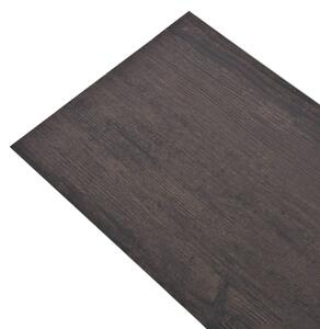 Non Self-adhesive PVC Flooring Planks 5.26 m² 2 mm Oak Dark Grey