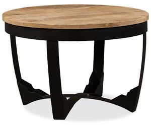 Coffee Table Solid Rough Mango Wood 60x40 cm