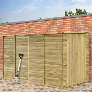 Garden House Shed 315x159x178 cm Impregnated Pinewood