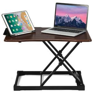 Costway Height Adjustable Desk Riser with Easy Lift