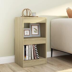 Book Cabinet/Room Divider Sonoma Oak 40x30x72 cm