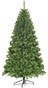Costway 6FT Artificial Christmas Tree with 928 Branch Tips and Metal Stand