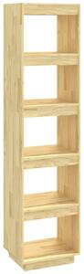 Book Cabinet/Room Divider 40x35x167 cm Solid Pinewood