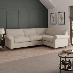 Rosa Soft Chenille Large Corner Sofa Soft Chenille Sandstone