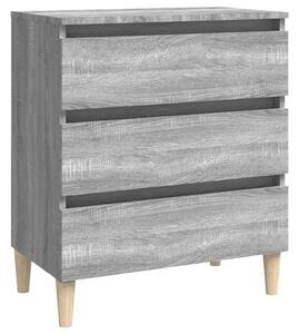 Sideboard Grey Sonoma 60x35x69 cm Engineered Wood