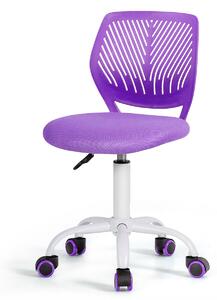 Children's Height Adjustable Computer / Office Chair-Purple